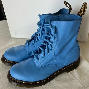 Dr. Martens Size 9 Baby Blue Combat Boot